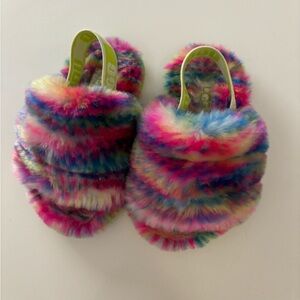 Colorful Fuzzy Kids UGG’S